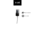 Aplicador en Spray enroscable para perfume con tapa transparente  | #18 |plastico pieza|